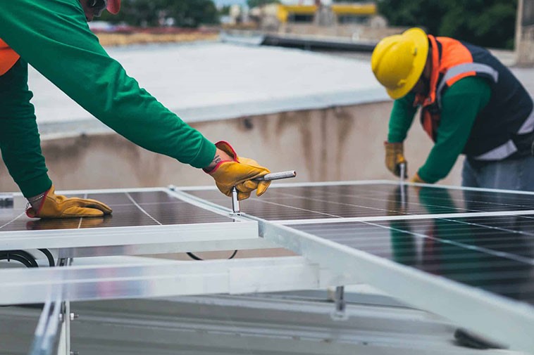 solar panel removal and reinstallation